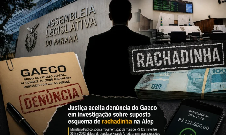 Justiça aceita denúncia do Gaeco em investigação sobre suposto esquema de rachadinha na Alep