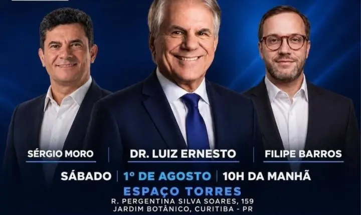 Luiz Ernesto confirma presença em convenção do PL e reforça projeto político rumo à Assembleia Legislativa
