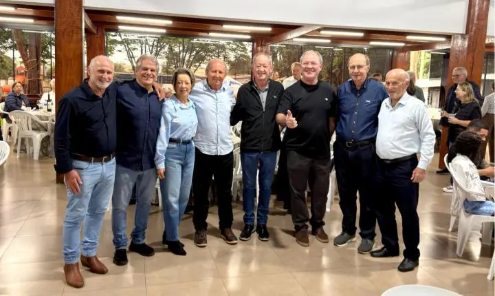 Luiz Ernesto participa de almoço em homenagem ao Dia do Engenheiro Agrônomo e destaca importância da profissão