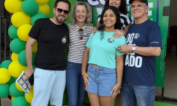 Luiz Ernesto realiza adesivaço em Palotina e reforça à caminhada rumo à Assembleia Legislativa