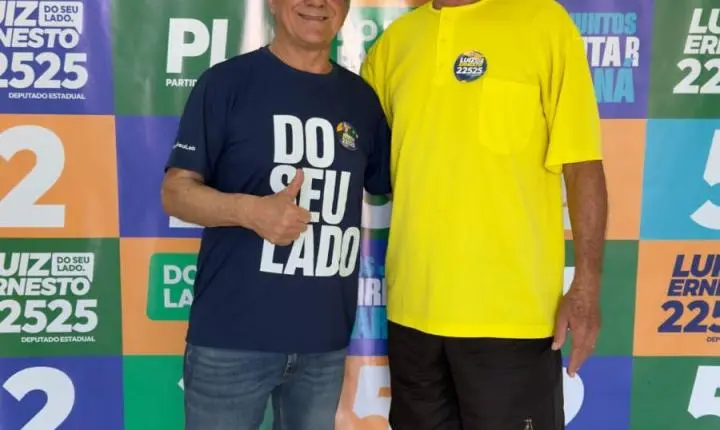Luiz Ernesto realiza adesivaço em Palotina e reforça à caminhada rumo à Assembleia Legislativa