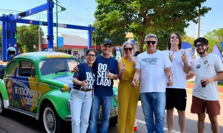 Luiz Ernesto realiza adesivaço em Palotina e reforça à caminhada rumo à Assembleia Legislativa