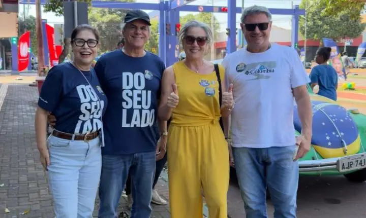 Luiz Ernesto realiza adesivaço em Palotina e reforça à caminhada rumo à Assembleia Legislativa