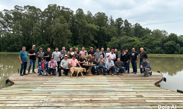 Luiz Ernesto reforça laços e projeta o futuro em encontro com amigos