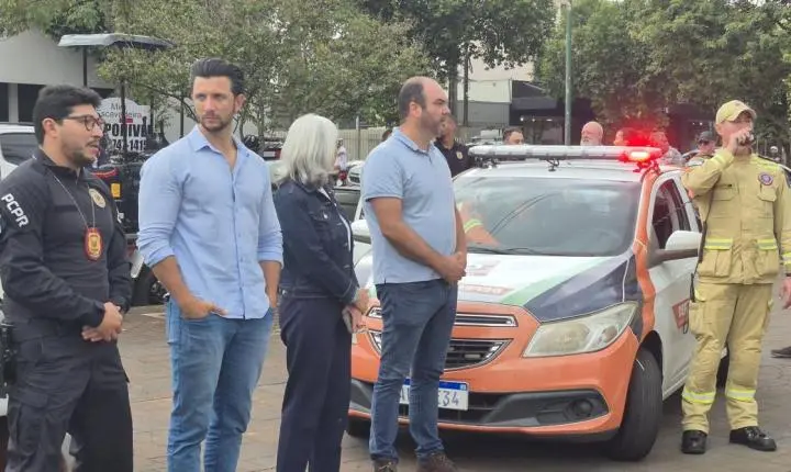 Maio Amarelo encerra campanha com grande mobilização na Praça Central de Palotina