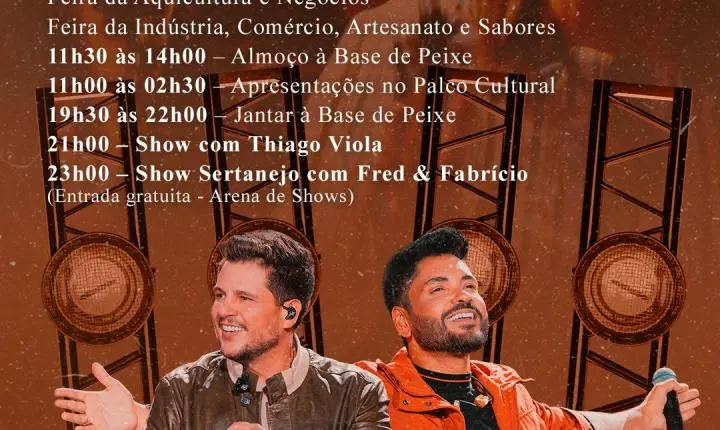 Maripá divulga programação da 26ª Festa das Orquídeas e do Peixe