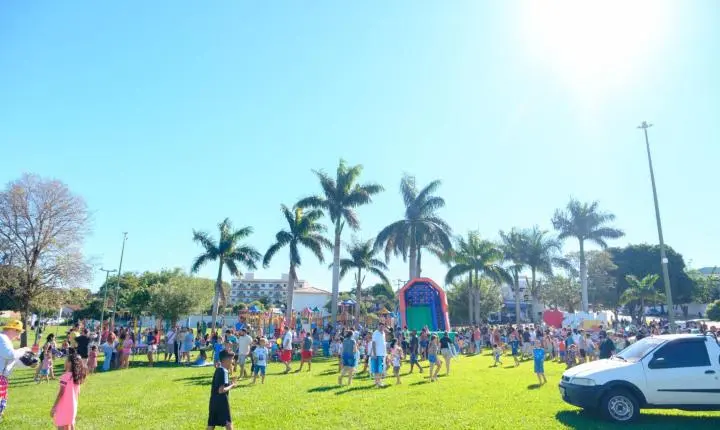 Mega Domingueira agita Palotina e reúne famílias em dia de diversão