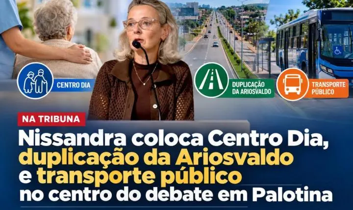 Nissandra coloca Centro Dia, duplicação da Ariosvaldo e transporte público no centro do debate em Palotina