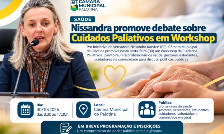 Nissandra promove debate sobre Cuidados Paliativos em Workshop