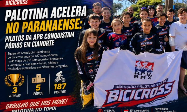 Palotina acelera no Paranaense: pilotos da APB conquistam pódios em Cianorte