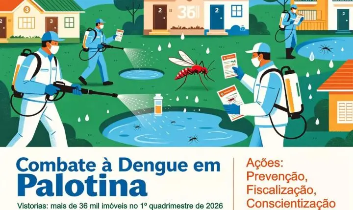 Palotina amplia combate à dengue e reforça vigilância contra o Aedes aegypti