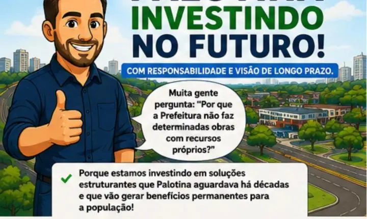 Palotina aposta em linguagem leve para mostrar investimentos e aproxima gestão da população
