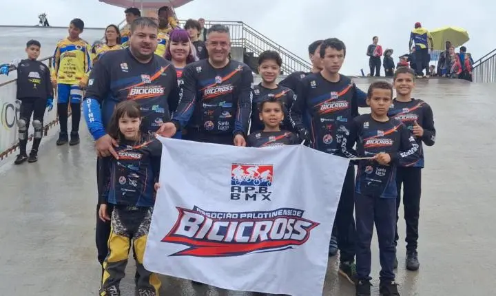 Palotina conquista quatro medalhas na 6ª etapa do Campeonato Paranaense de Bicicross