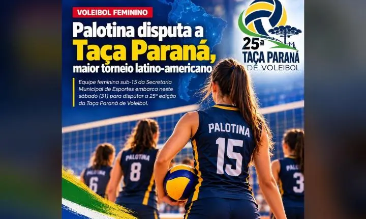 Palotina disputa a Taça Paraná, maior torneio latino-americano