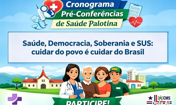 Palotina divulga cronograma das Pré-conferências para ouvir a população