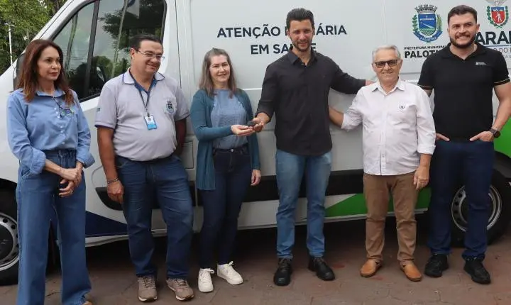 Palotina reforça frota com ambulância e van