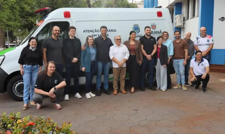 Palotina reforça frota com ambulância e van