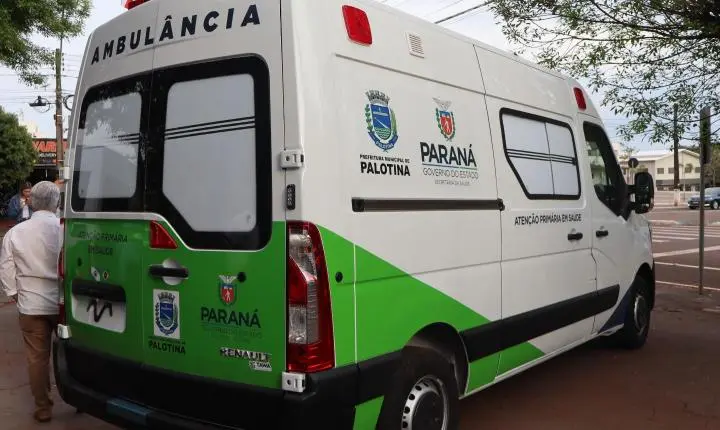 Palotina reforça frota com ambulância e van