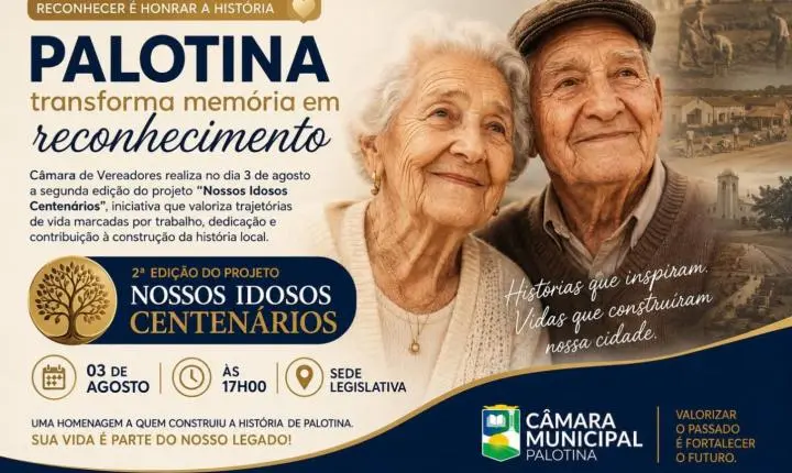 Palotina transforma memória em reconhecimento e prepara homenagem aos centenários do município