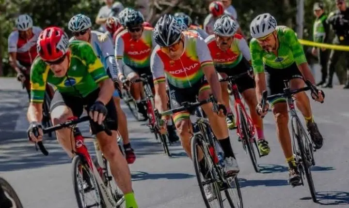 Palotinense brilha no ciclismo com cinco medalhas na Bolívia