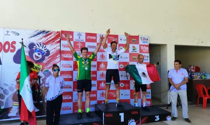 Palotinense brilha no ciclismo com cinco medalhas na Bolívia