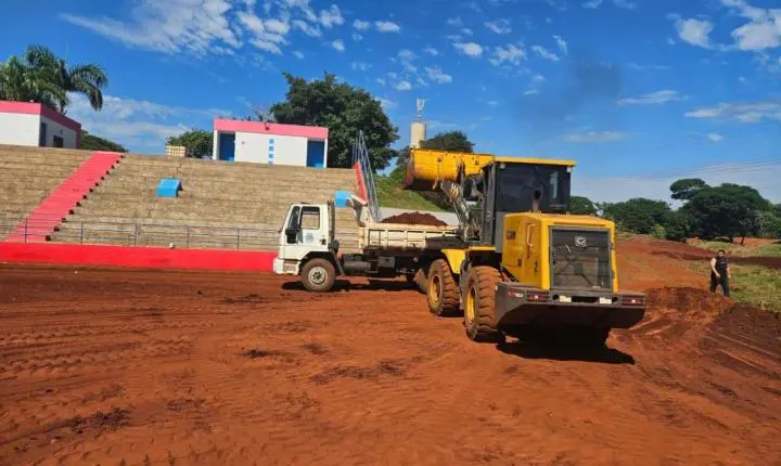 Parque de Exposições está sendo preparado para a Expo Palotina 2026