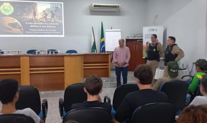 Patrulha Rural promove palestra a jovens do campo e reforça valores de cidadania e responsabilidade