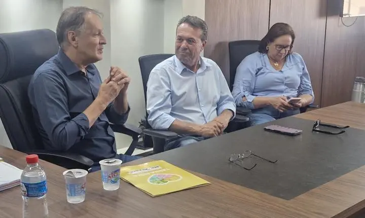 Prefeito de Terra Roxa recebe Márcio Nunes para diálogo político e anúncio de investimentos