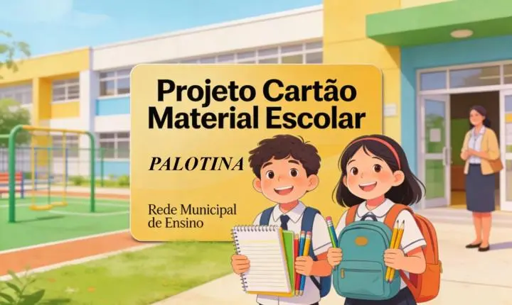 Projeto propõe Cartão Material Escolar para alunos da rede municipal de ensino