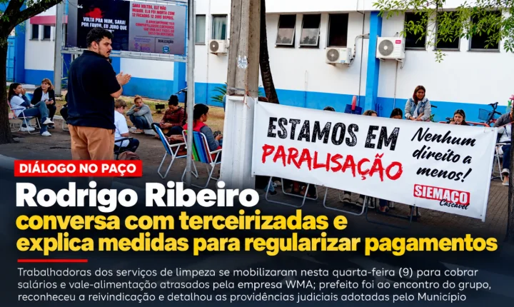 Rodrigo Ribeiro conversa com terceirizadas e explica medidas para regularizar pagamentos