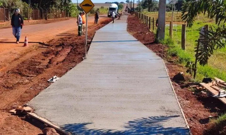 Santa Rita avança com qualidade de vida: construção da pista de caminhada transforma sonho da comunidade em realidade