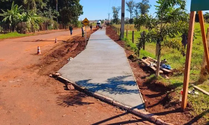 Santa Rita avança com qualidade de vida: construção da pista de caminhada transforma sonho da comunidade em realidade