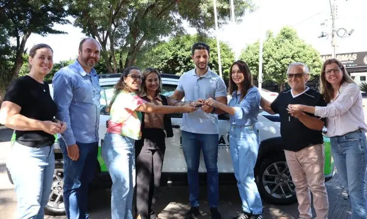 Saúde de Palotina recebe dois novos veículos para reforçar atendimentos