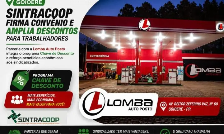 Sintracoop firma convênio e amplia descontos para trabalhadores