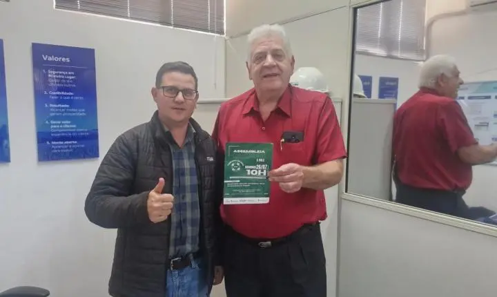 Sintrascoopa intensifica mobilização e convoca trabalhadores da C.Vale para Assembleia decisiva sobre o Acordo Coletivo
