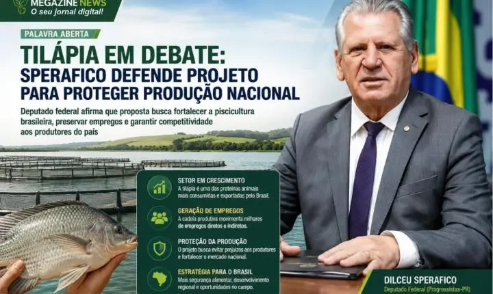Sperafico defende projeto para proteger produção nacional