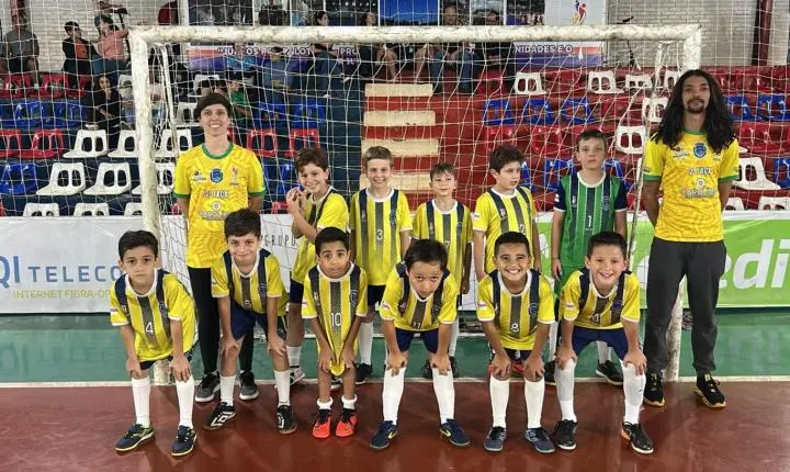Taça Carolina Calçados tem rodada equilibrada e movimenta o futsal de base em Palotina