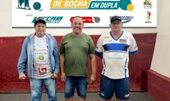 Taça Cerpa movimenta canchas e acirra disputa da bocha em duplas de Palotina