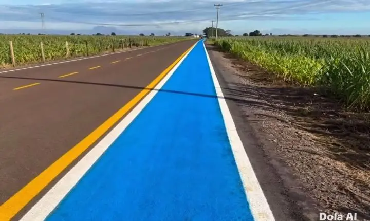 Terra Roxa ganha novo espaço para lazer e saúde com pista de caminhada na Estrada Rios