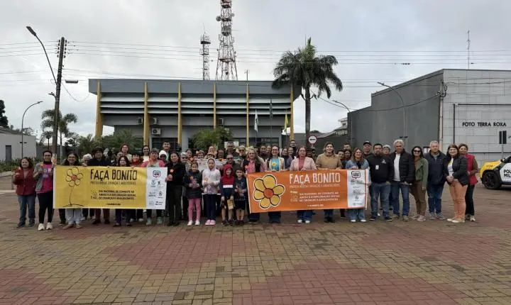 Terra Roxa une comunidade em caminhada contra abuso e exploração infantil