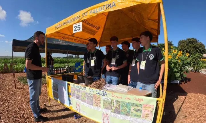 Thiago Mostachio destaca inovação e futuro do agro durante mostra técnica