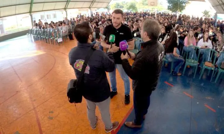 Thiago Mostachio destaca inovação e futuro do agro durante mostra técnica