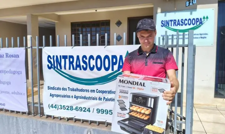 Trabalhadores da C.Vale recebem prêmios sorteados no Congresso da Categoria