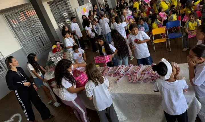 Transforma sonhos em ações e leva solidariedade e sustentabilidade à Escola Rainha dos Apóstolos