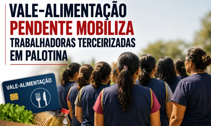 Vale-alimentação pendente mobiliza trabalhadoras terceirizadas em Palotina